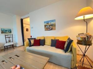 Posezení v ubytování Appartement le Theven