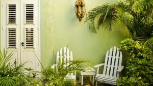 Pietermaai Boutique Hotelにある庭