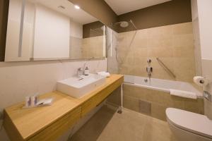 Koupelna v ubytování Boutique Hotel Esplanade