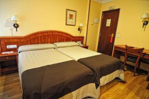 Postel nebo postele na pokoji v ubytování Hotel Alisi