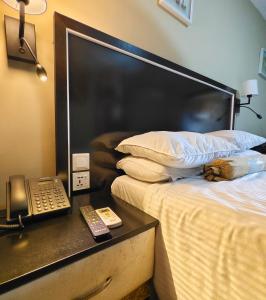 Annavilla7 Lilongwe hotel客房内的一张或多张床位