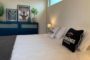 Postel nebo postele na pokoji v ubytování First Camp Björkäng-Varberg