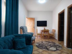 Posezení v ubytování Anubis kingdom pyramids view