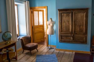 Posezení v ubytování B&B Chez tante Alice