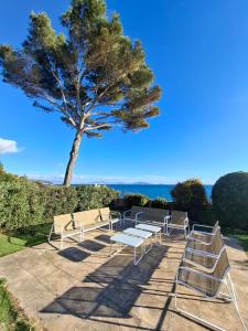 Naturlandskabet i nærheden af villaen