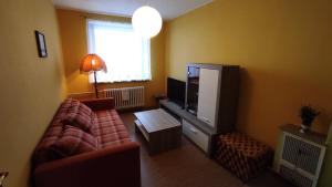 TV a/nebo společenská místnost v ubytování Apartmán Vika