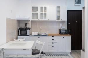 Kuchyň nebo kuchyňský kout v ubytování Apartman Vića