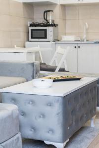 Kuchyň nebo kuchyňský kout v ubytování Apartman Vića