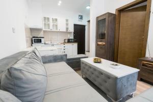 Kuchyň nebo kuchyňský kout v ubytování Apartman Vića