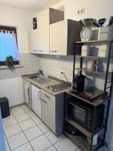 Η κουζίνα ή μικρή κουζίνα στο Entzückendes City-Apartment