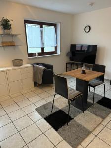 Χώρος καθιστικού στο Entzückendes City-Apartment