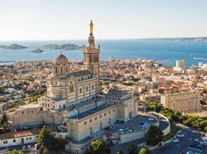 Výhľad na mesto Marseille alebo výhľad na mesto priamo z apartmánu
