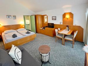 Postel nebo postele na pokoji v ubytování Apartman Mitterdorf