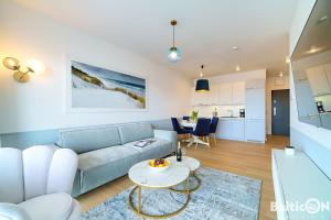 Η κουζίνα ή μικρή κουζίνα στο Apartamenty BalticOn Polanki Aqua parking inclusive