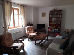 Posezení v ubytování la tute de l'ours