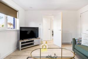 Гостиная зона в Catto Stay - SJA Stays - 2 Bed Apartment