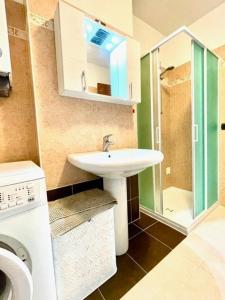 Koupelna v ubytování Residenza Roncuzzi