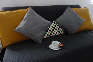 Posezení v ubytování Apartmán HARMONY - Lipno nad Vltavou