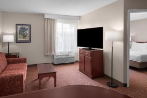 TV a/nebo společenská místnost v ubytování Larkspur Landing Extended Stay Suites Bellevue