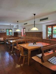 Posezení v ubytování Gasthaus Staufenbrücke