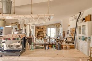 Kuchyň nebo kuchyňský kout v ubytování Tenuta Palmira agriturismo