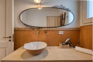 Koupelna v ubytování Tenuta Palmira agriturismo