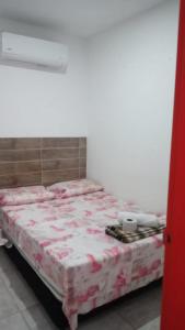 Postel nebo postele na pokoji v ubytování AVENTURa HOTEL
