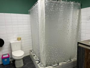 Koupelna v ubytování la casona rio + 9 fotografií