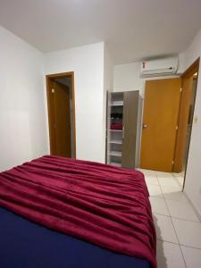 Postel nebo postele na pokoji v ubytování Apartamento Completo - Piscina, Pet Friendly, Academia No coração da Cidade