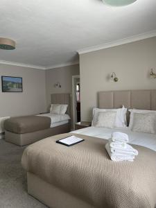 Letto o letti in una camera di Glasha Meadows Accommodation
