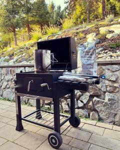 Gril pre hostí v dovolenkovom dome
