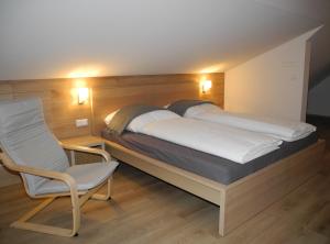 Ένα ή περισσότερα κρεβάτια σε δωμάτιο στο Stay comfortably on vacation - in Wildau