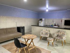 Η κουζίνα ή μικρή κουζίνα στο Habitação Verão