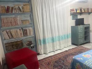 Knihovna v ubytování v soukromí