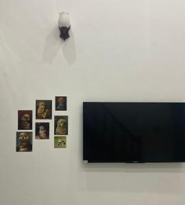 TV a/nebo společenská místnost v ubytování Luami Homestay