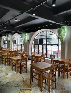 Restoran atau tempat lain untuk makan di Excelente apartamento SP Tudo a Pé