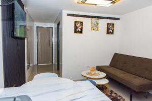 Katil atau katil-katil dalam bilik di Affordable Up to 6 pax Near Aqua Planet & Clark Intl Speedway