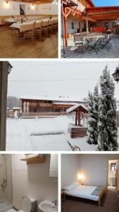 Nimród fogadó v zimě