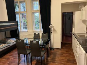 Kuchyň nebo kuchyňský kout v ubytování Summer apartment