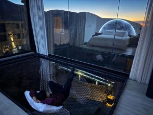 Posezení v ubytování Hotel El Templo