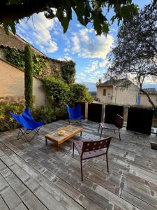 Zahrada ubytování CaBaNa 52 La chambre Proche Lourmarin
