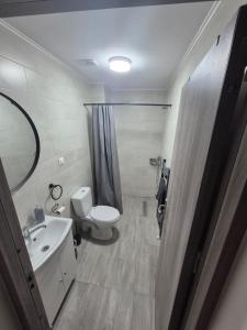 Koupelna v ubytování Casa Marm