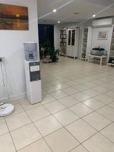 Ο χώρος του λόμπι ή της ρεσεψιόν στο Bushland on the Beach