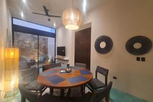Ruang duduk di Casa Lungo 51 Centro