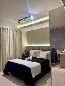 Ένα ή περισσότερα κρεβάτια σε δωμάτιο στο Studio Duo JK Diamont 3