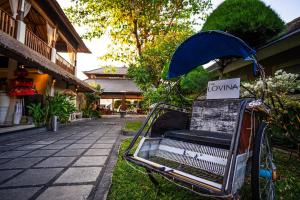 Ein Garten an der Unterkunft The Lovina