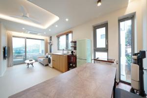 Cucina o angolo cottura di Gyeongju Poolvilla Runtoyou