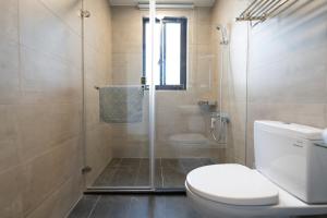 Koupelna v ubytování WuYou Guesthouse