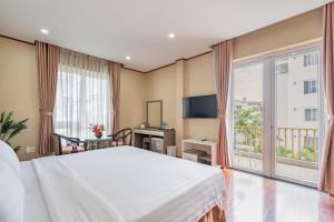 TV a/nebo společenská místnost v ubytování La Palma - Garden Saigon Hotel Phu My Hung
