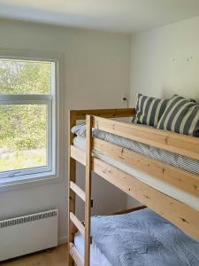 Postel nebo postele na pokoji v ubytování Sunrises And Peace At Bredetved Beach